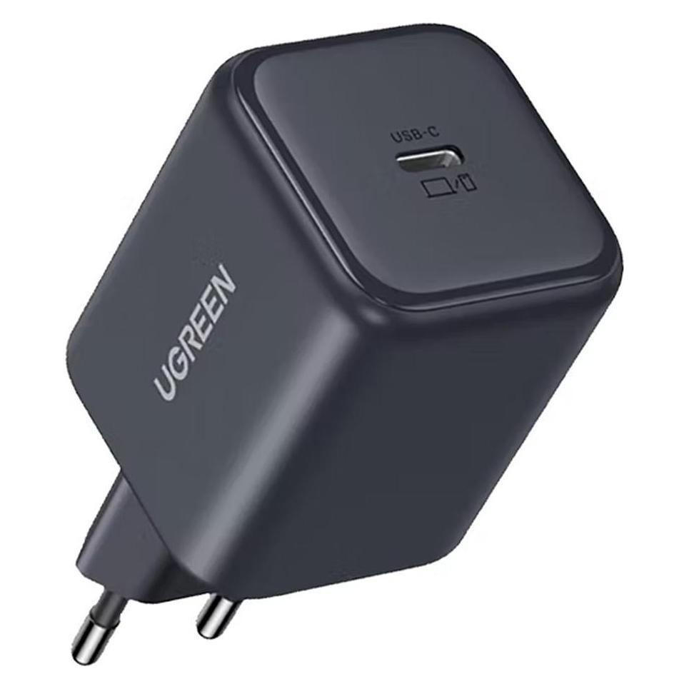 Ugreen - Wall Charger X524 (65052) - USB-C, GaN, Fast Charge, 45W - Black (45 W, 1 Port) (65052)