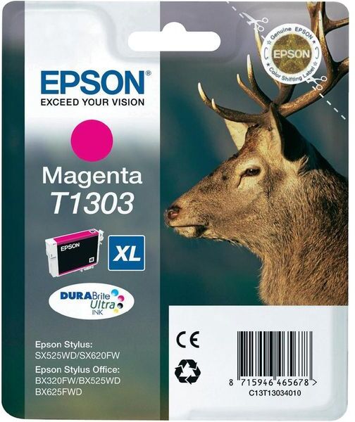 Epson T1303 (C13T130340) Druckerpatrone - Magenta