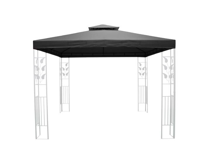Dach Gartenpavillon ZEN 3 x 3 m anthrazit