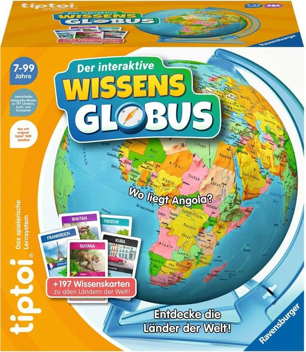 Ravensburger tiptoi Der interaktive Wissens-Globus