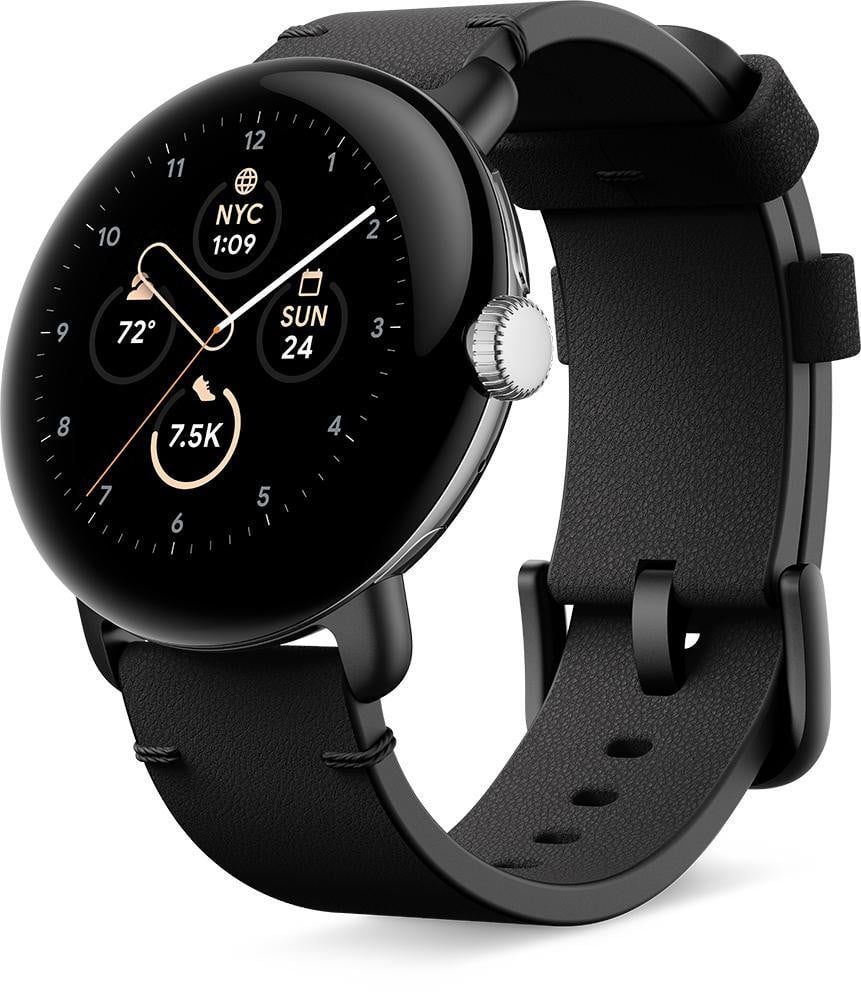 Google Polsband voor Pixel Watch - Maat S - Obsidiaan