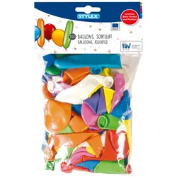 Stylex 669331 Luftballons sortiert 100er