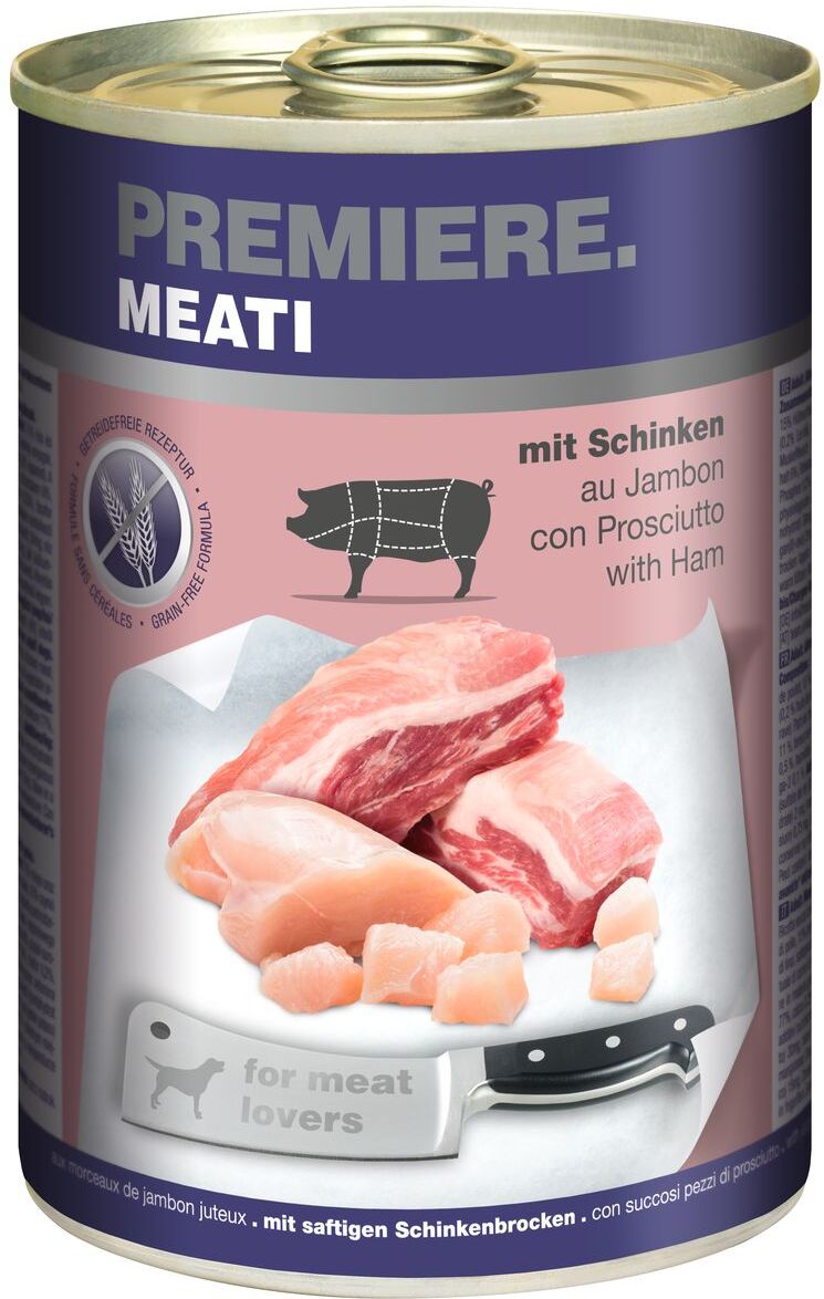 Premiere Meati Dog Lattina 400G PROSCIUTTO