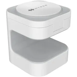 TARGUS HyperJuice Next Qi2 4-in-1 Magnetische Ladestation weiß