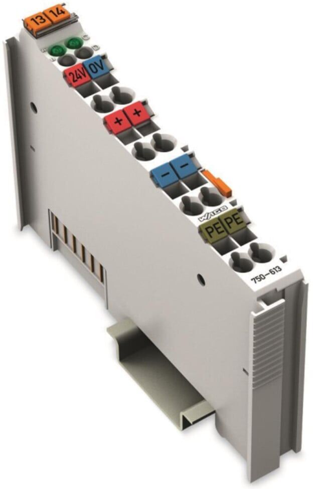 WAGO Systemeinspeisung 750-613 DC 24 V lichtgrau)