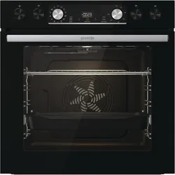 Gorenje BCX6737E05BG + ECD634X, Backofen + Herd Einbau, Schwarz