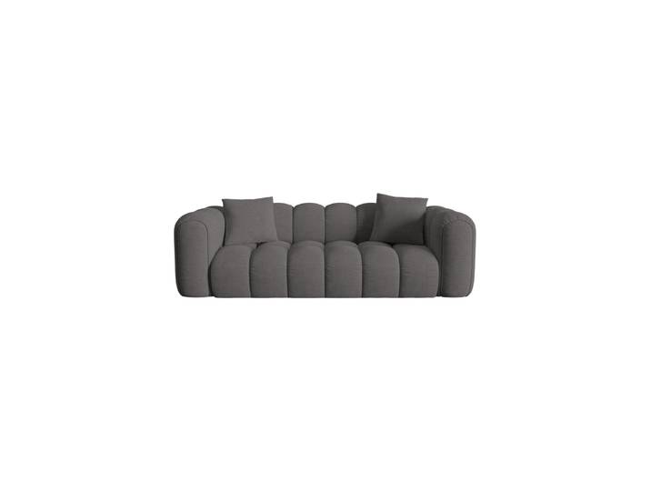 4-Sitzer Design Sofa „Elise“ Strukturstoff Grau CXL by Christian Lacroix