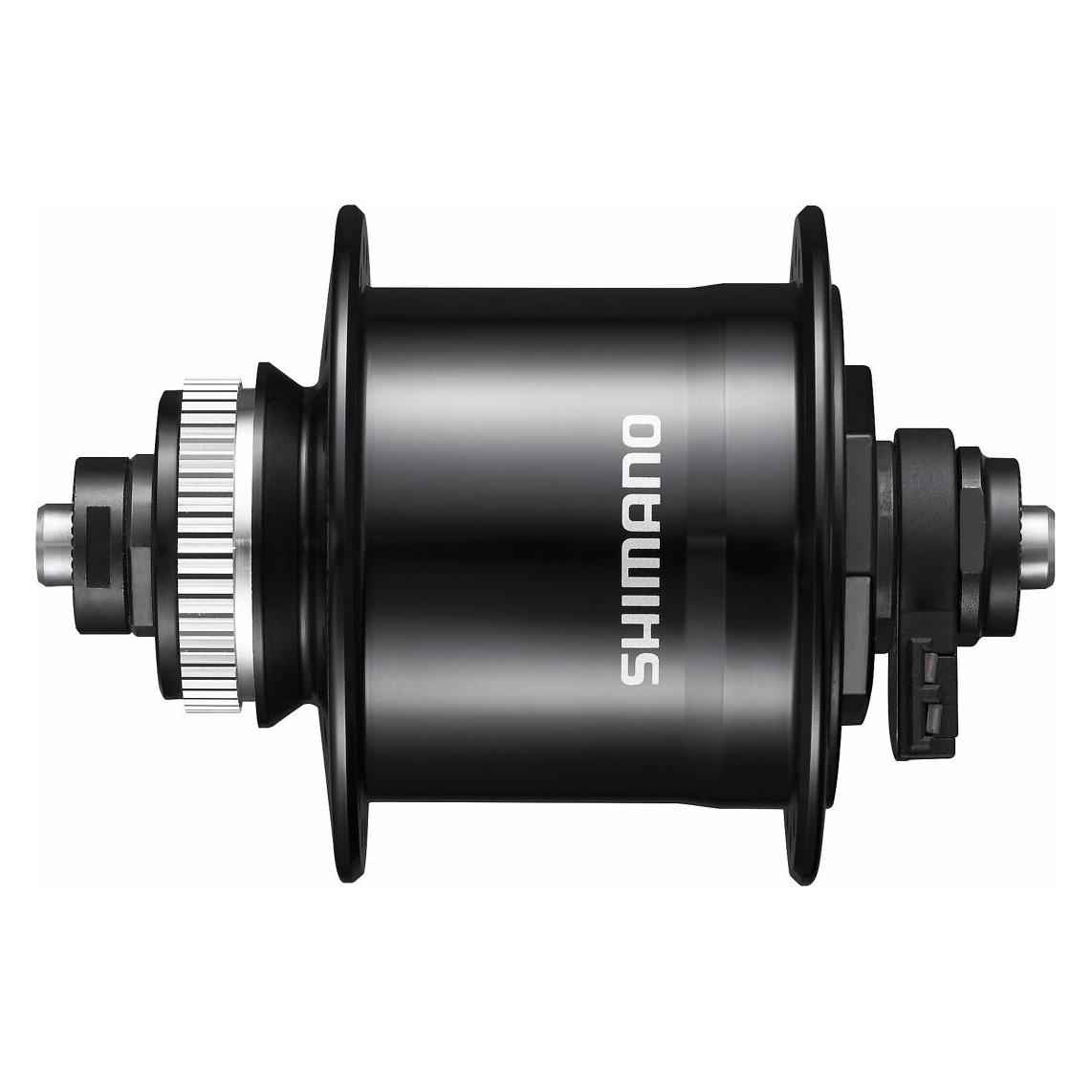 Shimano Nabendynamo DH-UR700-3 Disc schwarz, 100mm (Scheibenbremse Center Lock) (EDHUR7003DBAGL)