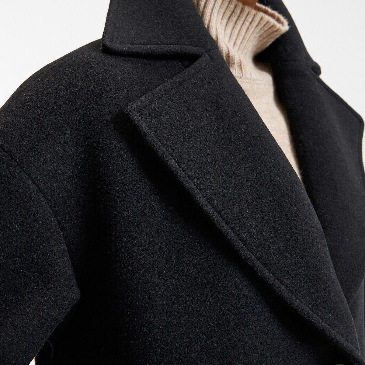LA REDOUTE COLLECTIONS Manteau mi-long, fermeture boutonnée