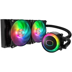Cooler Master ML240R RGB, CPU Wasserkühler, Schwarz