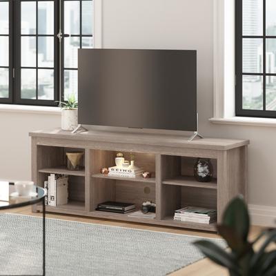 Taylor "65"" Media Console with Six Open Storage Compartments"