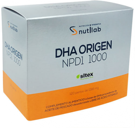 Nutilab DHA Origin Npd1 1000 120 Capsules