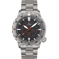 Sinn Taucheruhren U2 (EZM 5) 1020.010 - schwarz,Stahl - 44mm