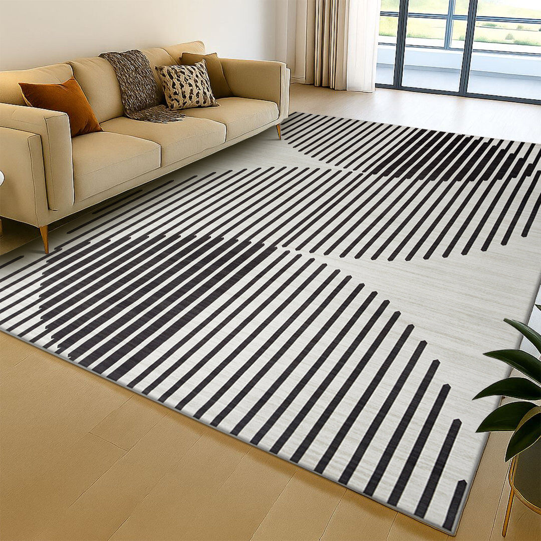 Metro Oriental Shaggy Washable Area Rug JETT Rectangle 200 x 290 cm