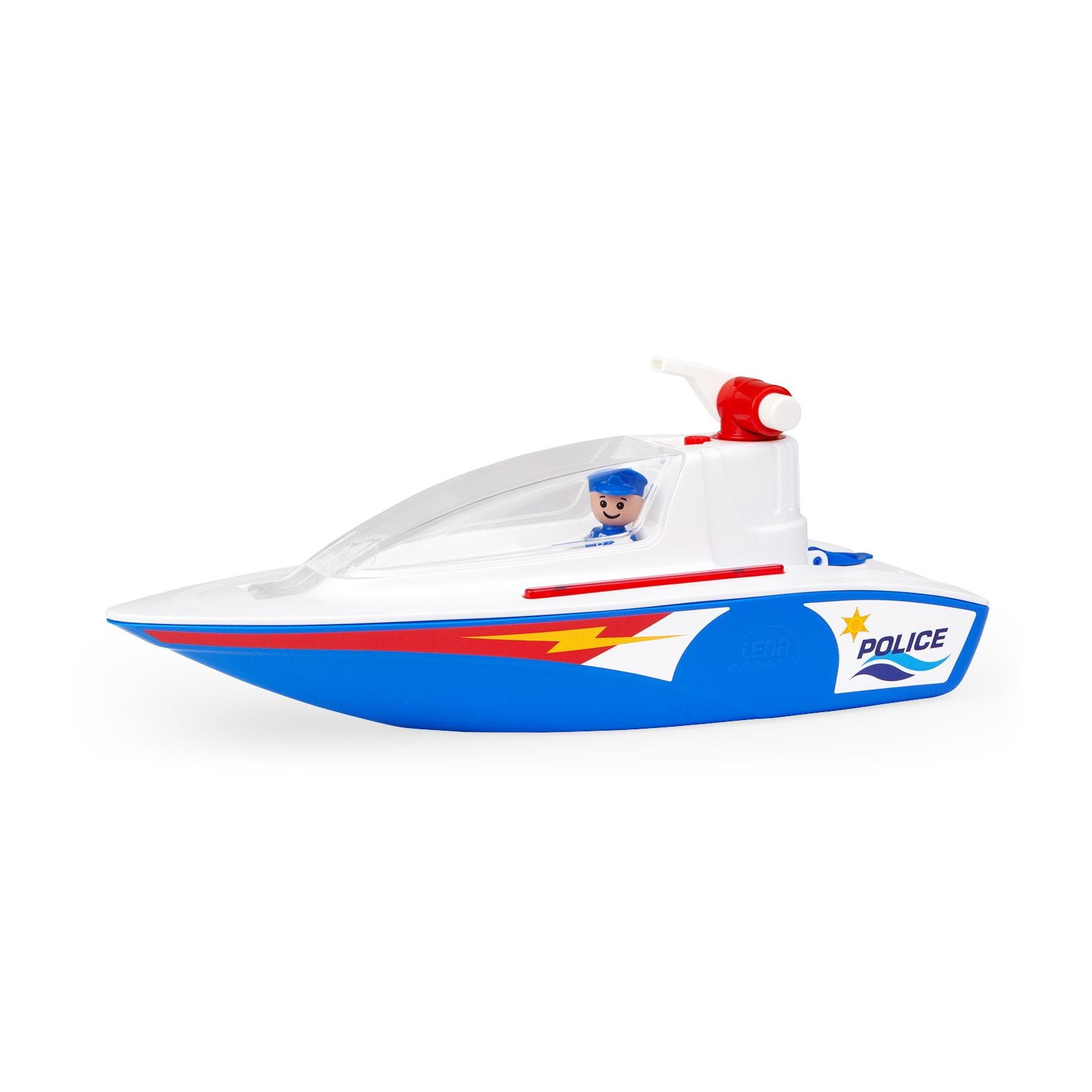 Boazz Polizeiboot, Schaukarton