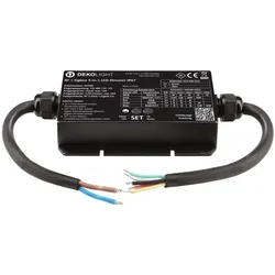Deko-Light LED-Dimmer RF-SMART 5-in1, 5 Kanal, 12-48V, 20A, IP67, spannungskonstant, schwarz D-843506