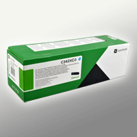 Lexmark Toner C342XC0 cyan