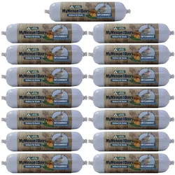 MyMenue4Dogs Hundefutter Entenwurst - 15x 400g