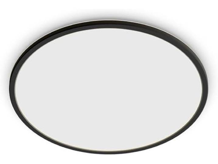 Philips LED SceneSwitch Deckenleuchte (22 W), 3 Helligkeitsstufen, warmweißes Licht, energiesparende Raumbeleuchtung mit EyeComfort, schwarz, 43cm