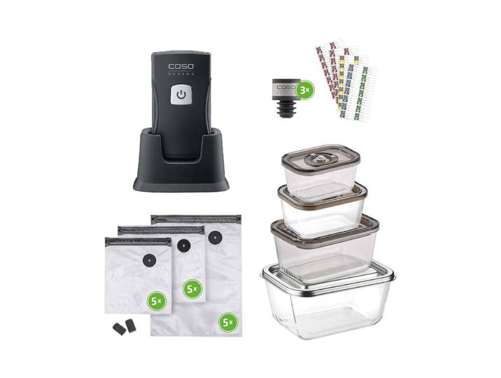CASO Vacu One Touch Pro Set Handvakuumierer