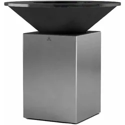 OFYR Feuerplatte 100 Brushed Stainless Steel