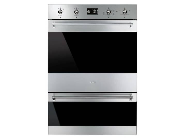 Four encastrable SMEG DOSP6390X Double four Inox
