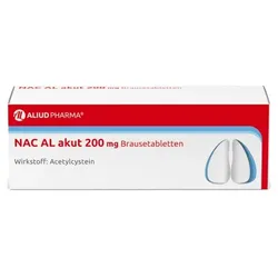NAC AL akut 200 mg Brausetabletten 20 St