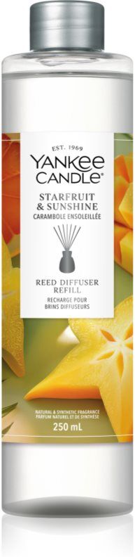 Yankee Candle Starfruit & Sunshine recharge pour diffuseur d'huiles essentielles 250 ml