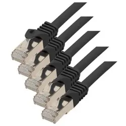 S-Conn RJ45-RJ45 m-m (S/FTP, CAT7, 5 m), Netzwerkkabel