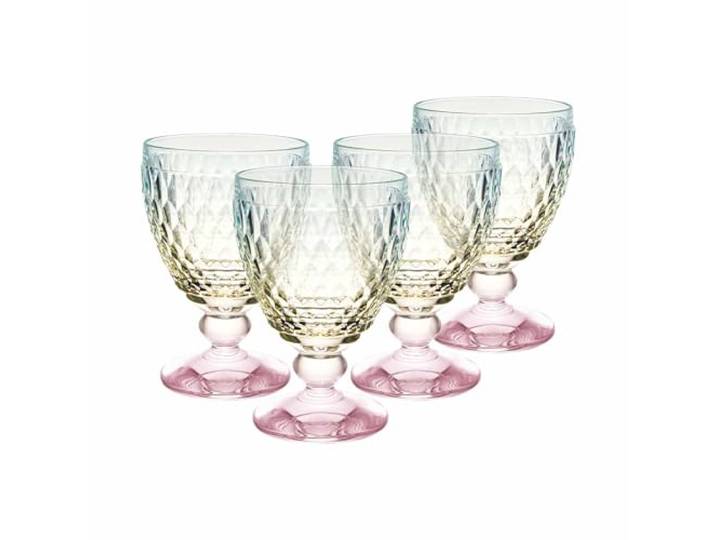 Villeroy & Boch Boston Pearl Rotweinglas 4er Set, Bunt Schimmernd, Spülmaschinenfest, Weinglas, Glas für Rotwein, Buntes Glas, Kristallglas
