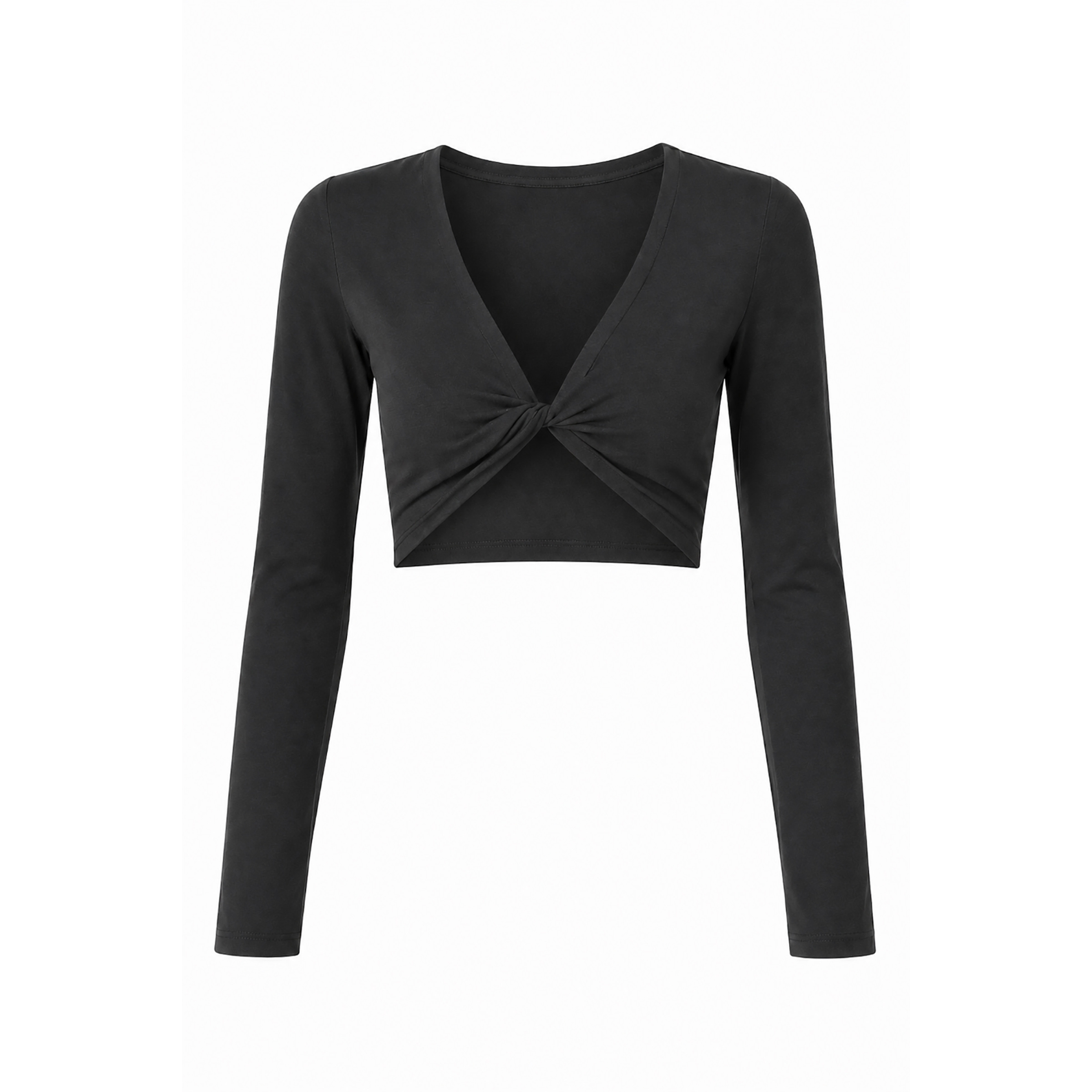 Mandala Support Top Damen Longsleeves schwarz Größe S Yoga | Lifestyle Hautfreundlich Lyocell (Tencel)