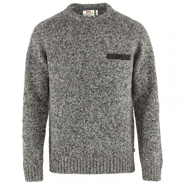 Fjällräven - Lada Round-Neck Sweater - Wollpullover Gr L grau
