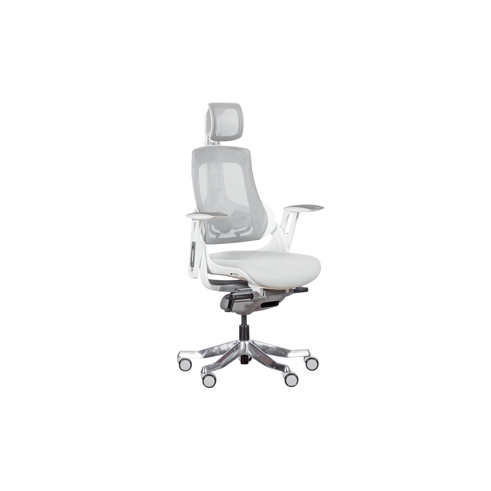 Carmen AMBRA Ergonomischer Bürostuhl – Weiß