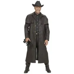 Widmann Kostüm Duster Mantel schwarz, L