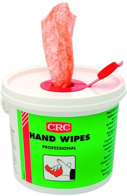 CRC Lingettes pour mains, 100 pièces seau ; CRC Industries (12006-AA)