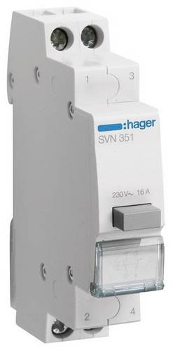Hager Taster 16A 230V SVN351