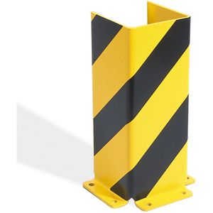 Moravia Anfahrschutz für Regale, U-Profil, 6mm Stahl, BxH 160 x 400mm