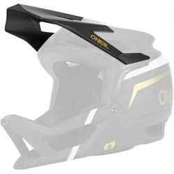 Oneal Ersatz Helmschirm Transition Helm Flash schwarz-weiss-gold