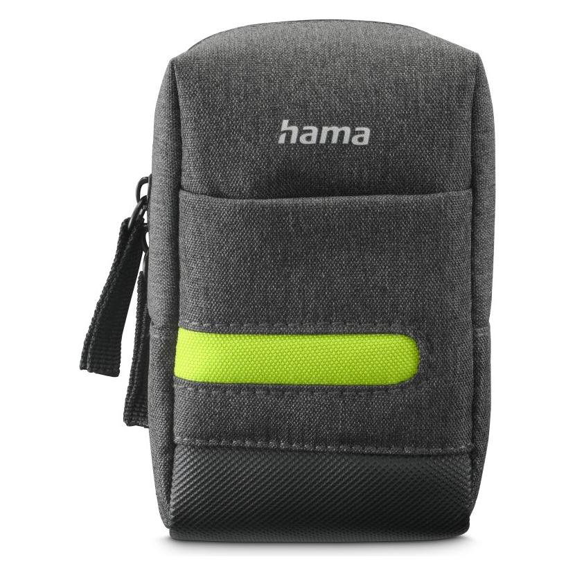 Hama Kameratasche Terra 2.0 Innenmasse 7,5 × 4,5 × 13 cm Anthrazit/Grün (00121101)