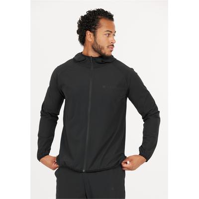 Outdoorjacke VIRTUS "Alonso", Herren, Gr. M, schwarz, 79% Polyamid, 21% Elasthan, unifarben, normal, ohne Ausschnitt, Jacken Outdoorjacke, mit funktionaler Hyperstretch-Funktion