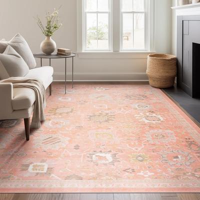Alise Rugs Crosswood Alyssa Traditional Floral Indoor Polyester Area Rug