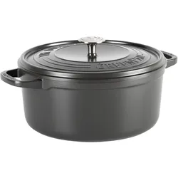 Greenpan Featherweights stoofpan 22cm, Pfanne + Kochtopf, Schwarz