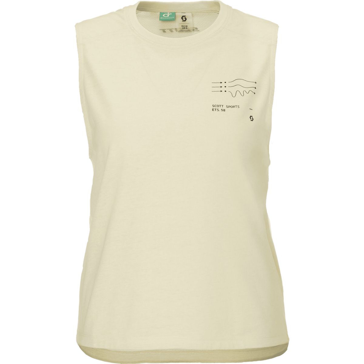 Scott Tank W's Vertic DRI pastel yellow (8240) L 4247028240010