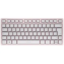 Cherry Tastatur kabellos KW7100 MINI BT  kirschblüte