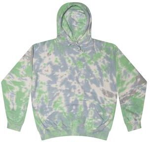 Tie-Dye CD877 d Hooded Sweatshirt in Slushy size XL   Cotton/Polyester Blend 8777, T8777