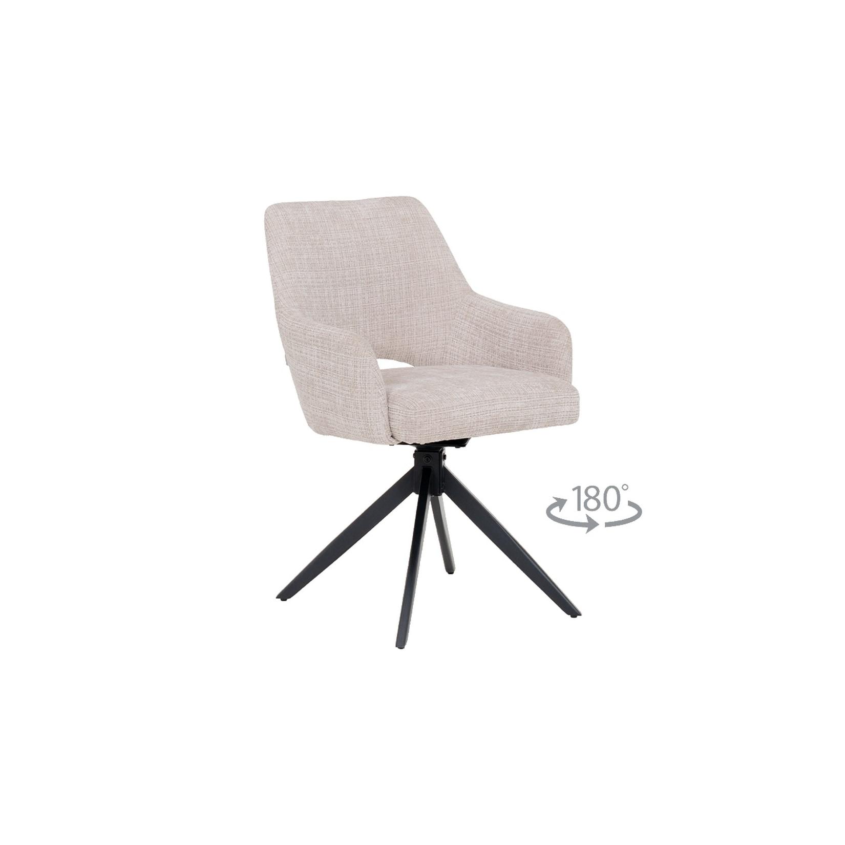 2er-Set Carmen HEREFORD Esszimmerstuhl – Creme