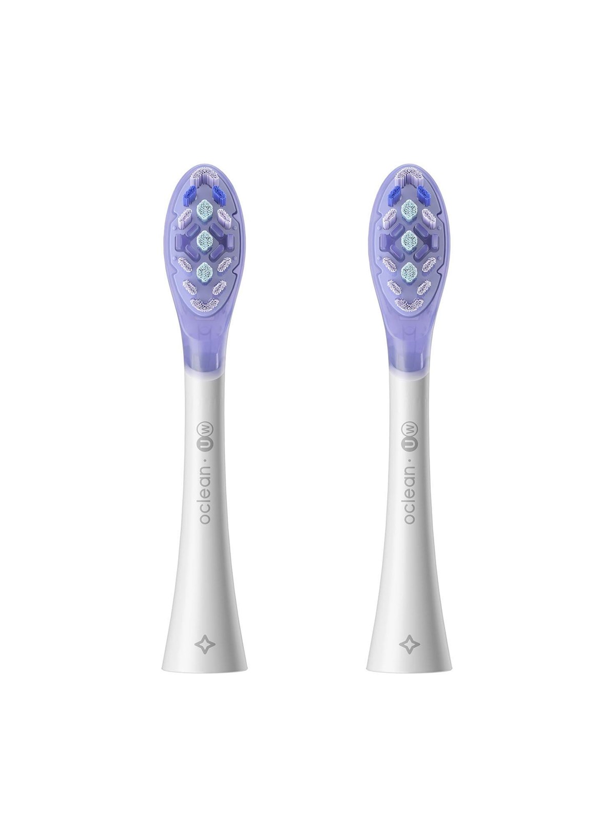 Oclean Bürstenköpfe Brush Head Ultra White 2 Pack White