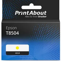 Druckerpatrone kompatibel mit Epson T8504 - Gelb
