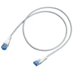 2x R&M Patchkabel Cat 6, S/FTP, 1 m, Grau (S/FTP, CAT6, 1 m), Netzwerkkabel