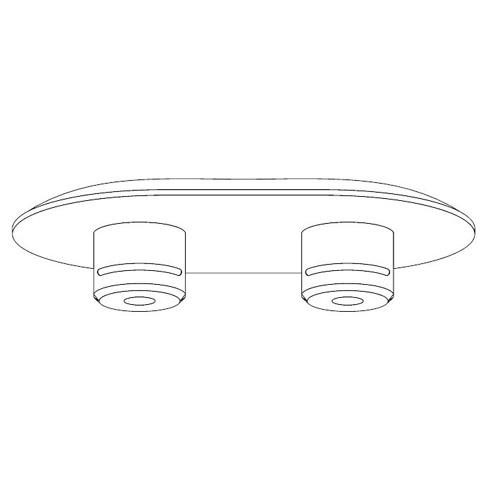 Pagette Sitz-Puffer 701550110 für WC-Sitze Nova und Orenda
